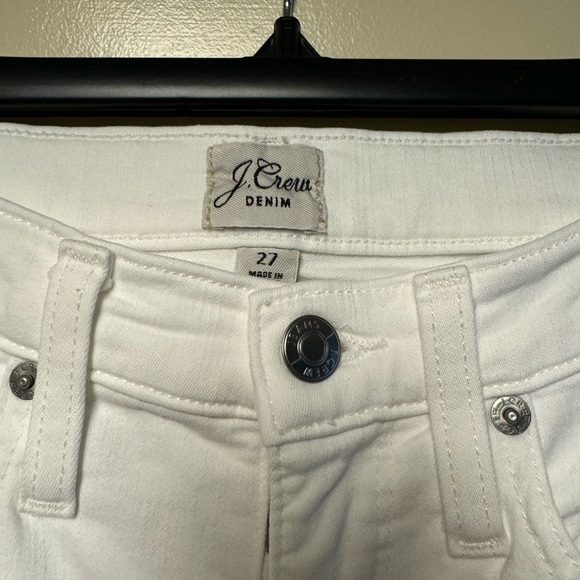 J Crew White Jeans - Picture 3 of 5